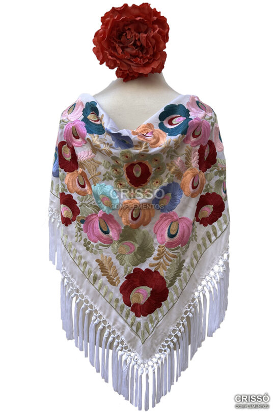 MANTÓN TELMA BLANCO