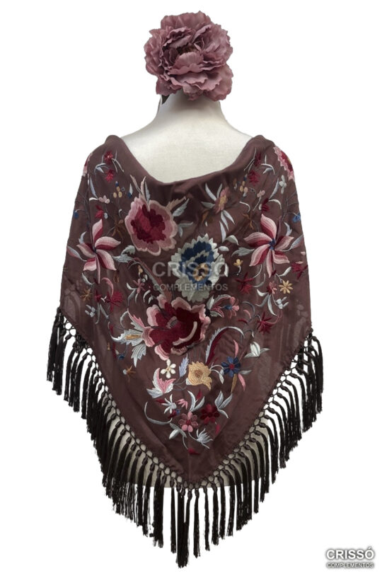 MANTÓN CARLOTA MARRÓN