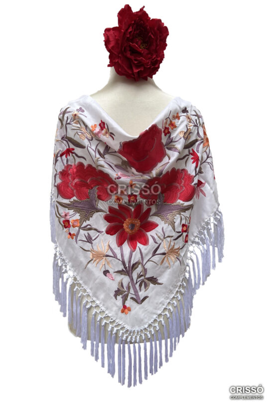 MANTÓN FABIOLA BLANCO