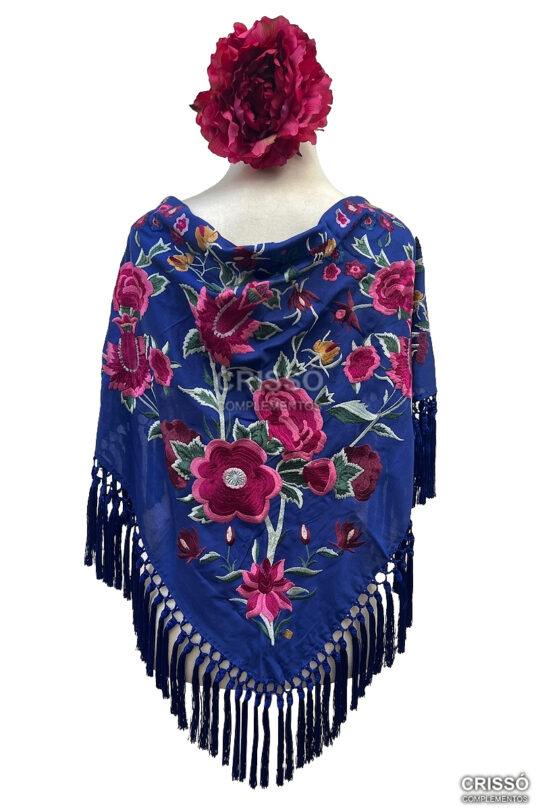 MANTÓN INÉS AZULINA