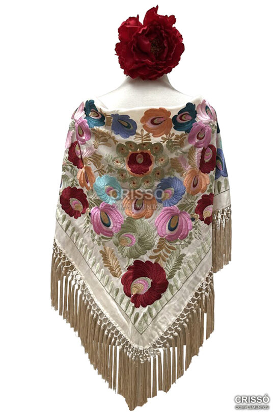 MANTÓN TELMA MARFIL