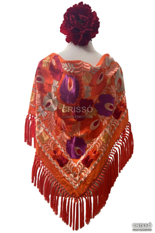 MANTÓN MARTA NARANJA