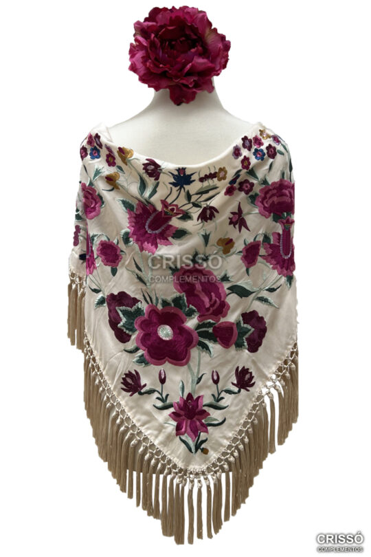 MANTÓN INÉS MARFIL