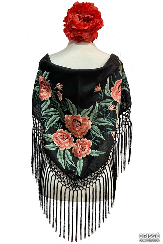 MANTÓN FLAVIA NEGRO